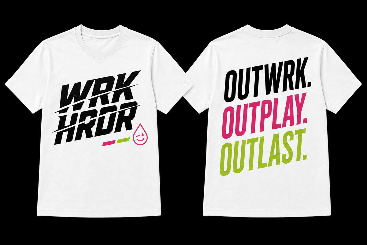 Kids OUTWRK. OUTPLAY. OUTLAST. Tee