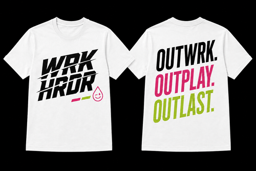 Kids OUTWRK. OUTPLAY. OUTLAST. Tee