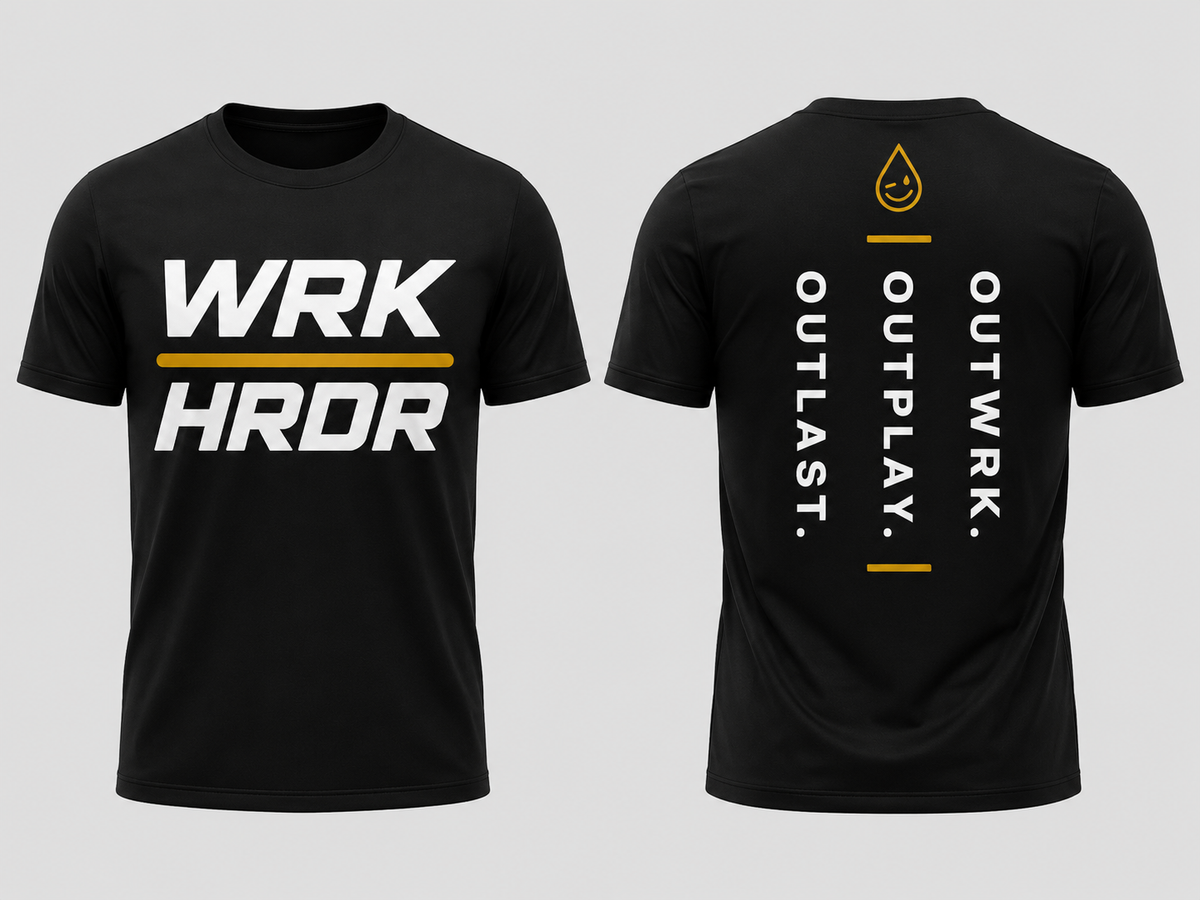 Men's OUTWRK. OUTPLAY. OUTLAST. Everyday Tee