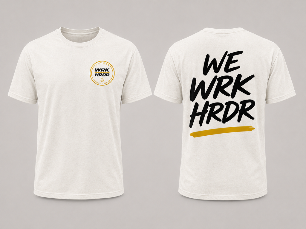 Men's WE WRK HRDR Everyday Tee