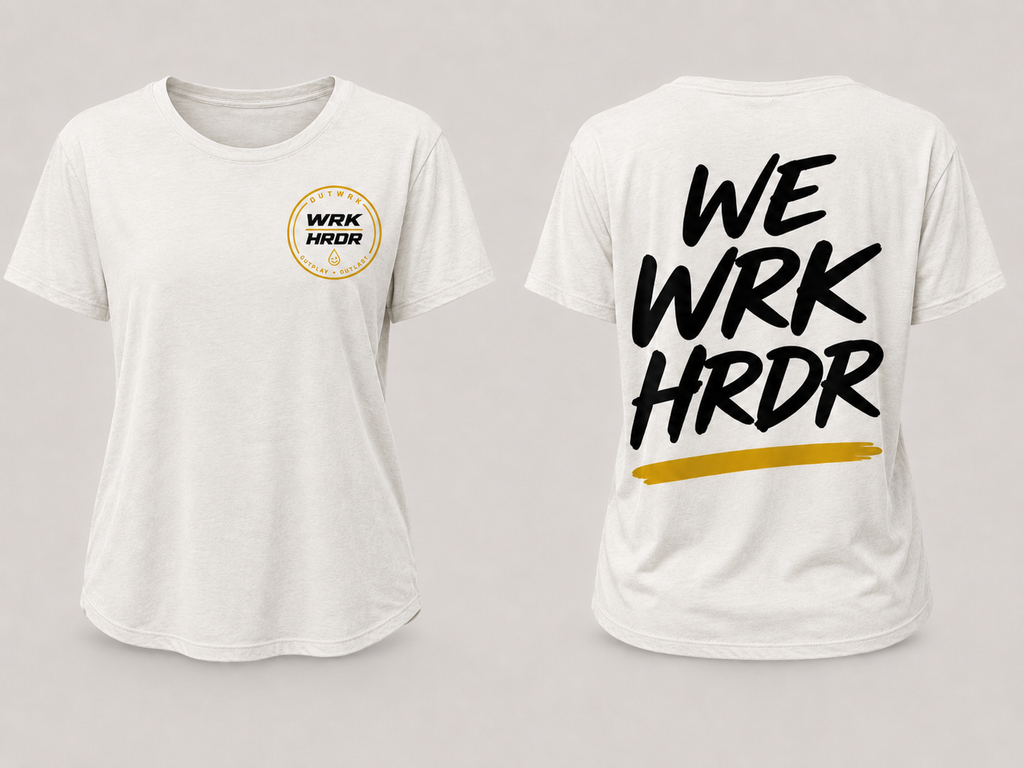 Women's WE WRK HRDR Everyday Tee