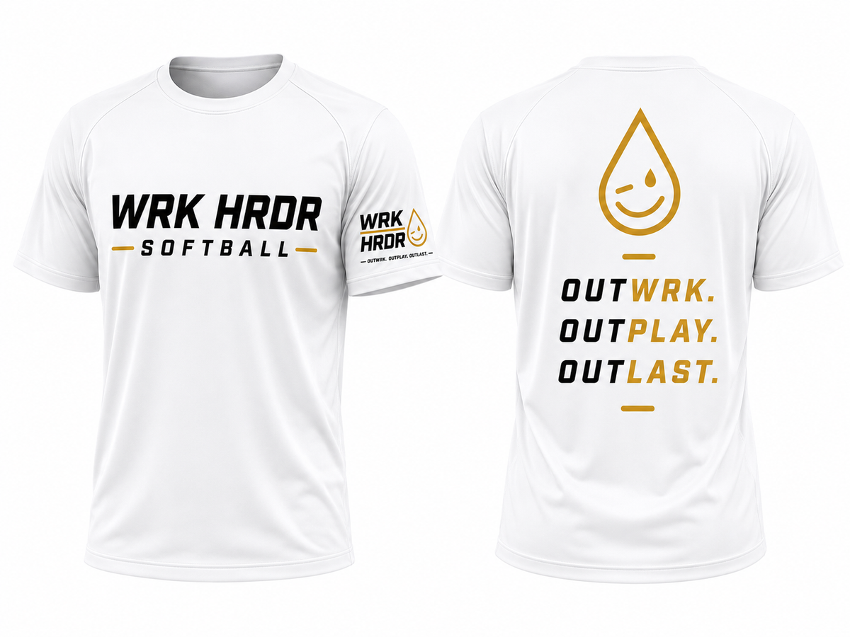 Men's WRK HRDR Softball Performance Tee