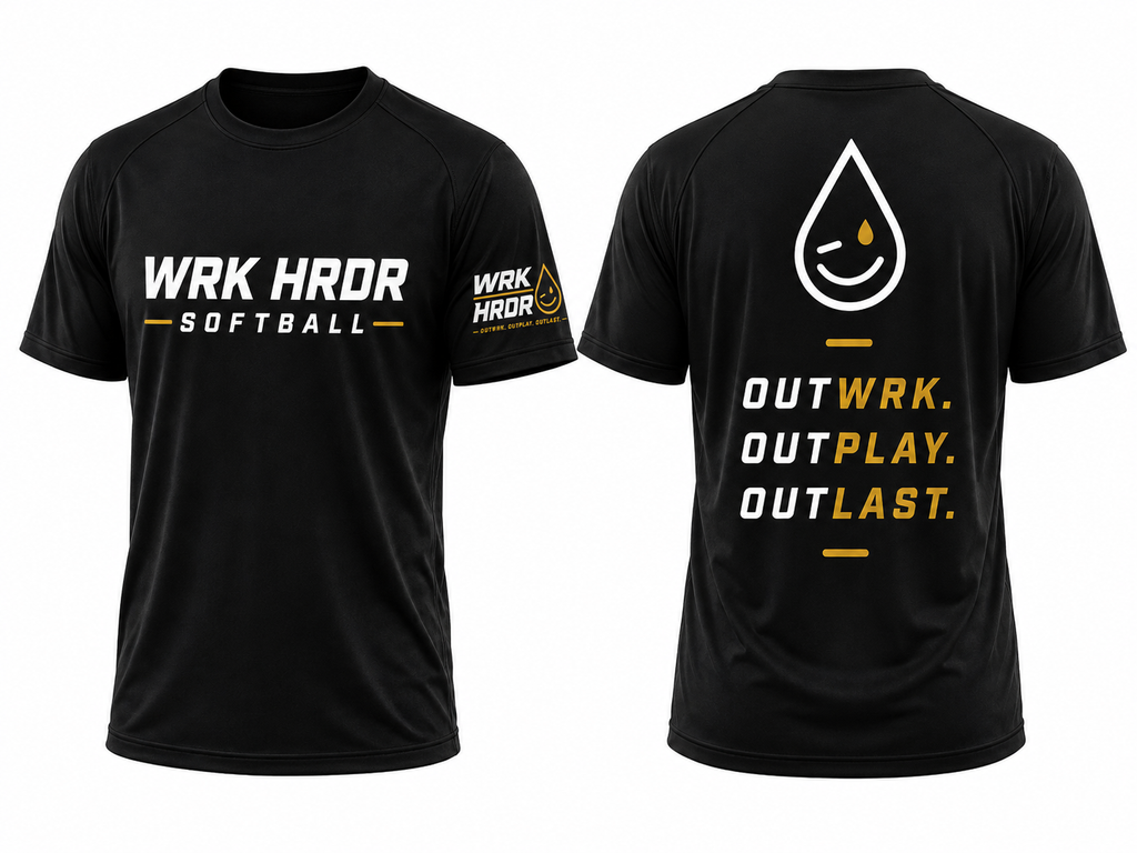 Men's WRK HRDR Softball Performance Tee
