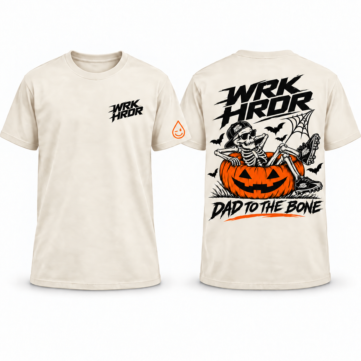WRK HRDR Dad To The Bone Tee