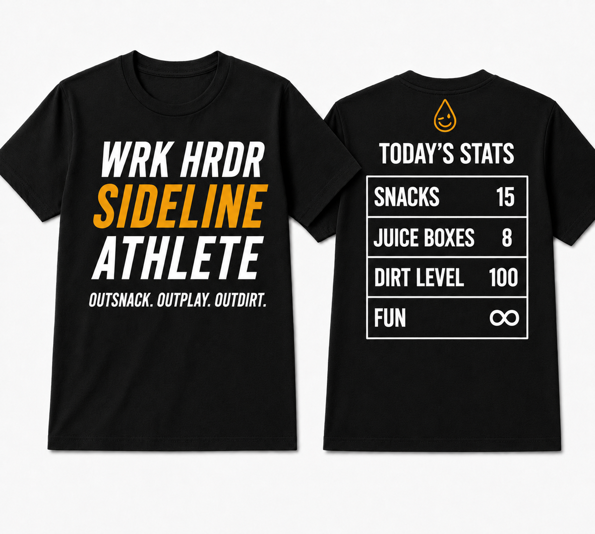 Kids WRK HRDR Sideline Athlete Tee