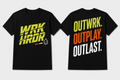 Kids OUTWRK. OUTPLAY. OUTLAST. Tee