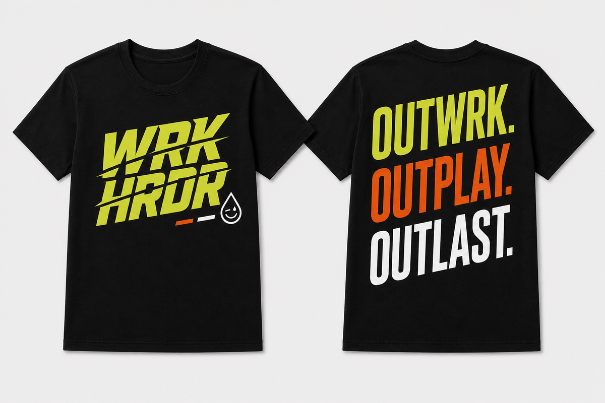 Kids OUTWRK. OUTPLAY. OUTLAST. Tee