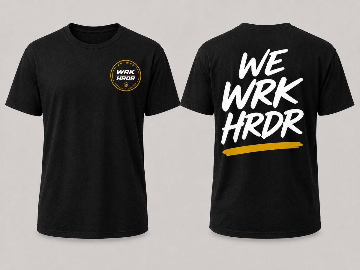 Men's WE WRK HRDR Everyday Tee