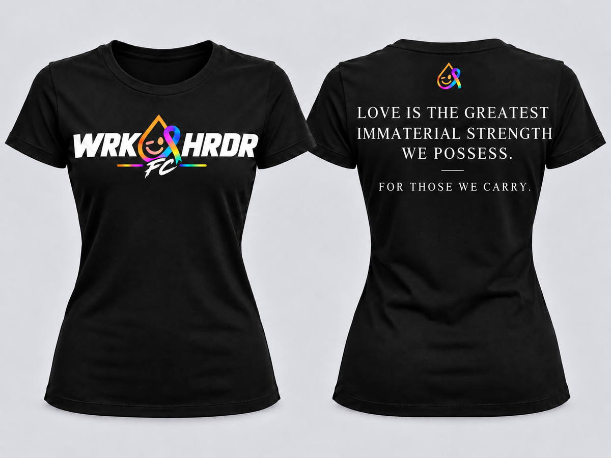 WRK HRDR FC "For Those We Carry" Tee - Adults & Kids