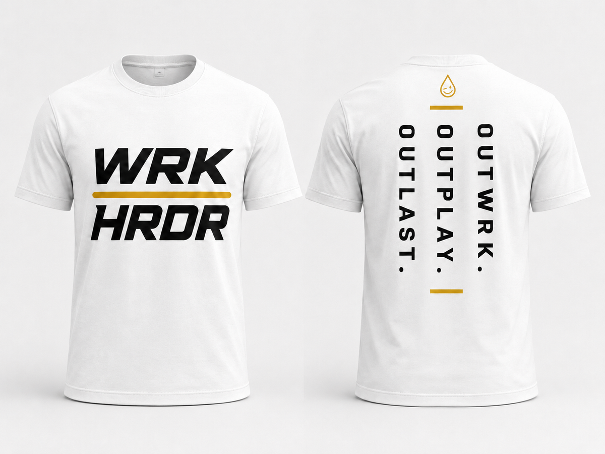 Men's OUTWRK. OUTPLAY. OUTLAST. Everyday Tee